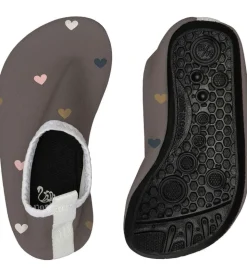 Vanilla Copenhagen Badesko - Wood m. Hjerter