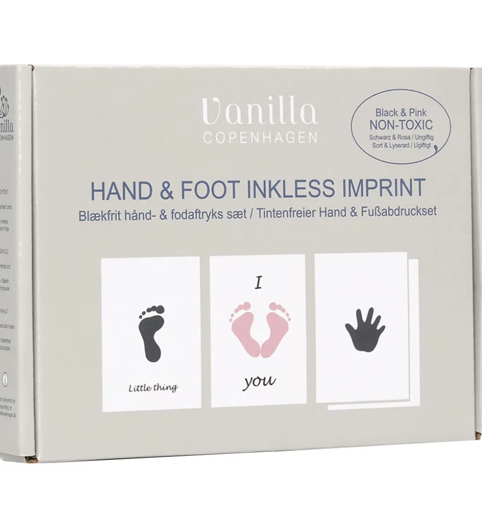 Vanilla Copenhagen Hånd- og Fodaftryksæt - Inkless