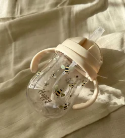 Vanilla Copenhagen Kop m. Sugerør - Tritan - 300 ml - Tra