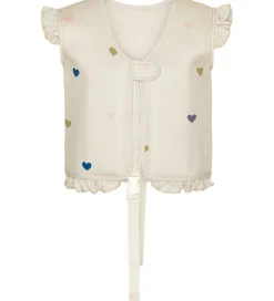 Vanilla Copenhagen Svømmevest - Neo - m. Hjerter - Milk - m. Flæ