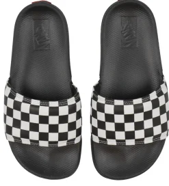 Vans Badesandaler - La Costa Slide - Chekerboard - True White/So