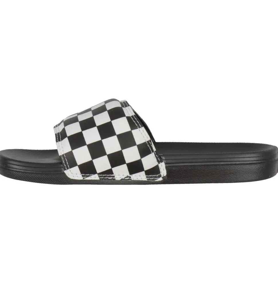 Vans Badesandaler - La Costa Slide - Chekerboard - True White/So