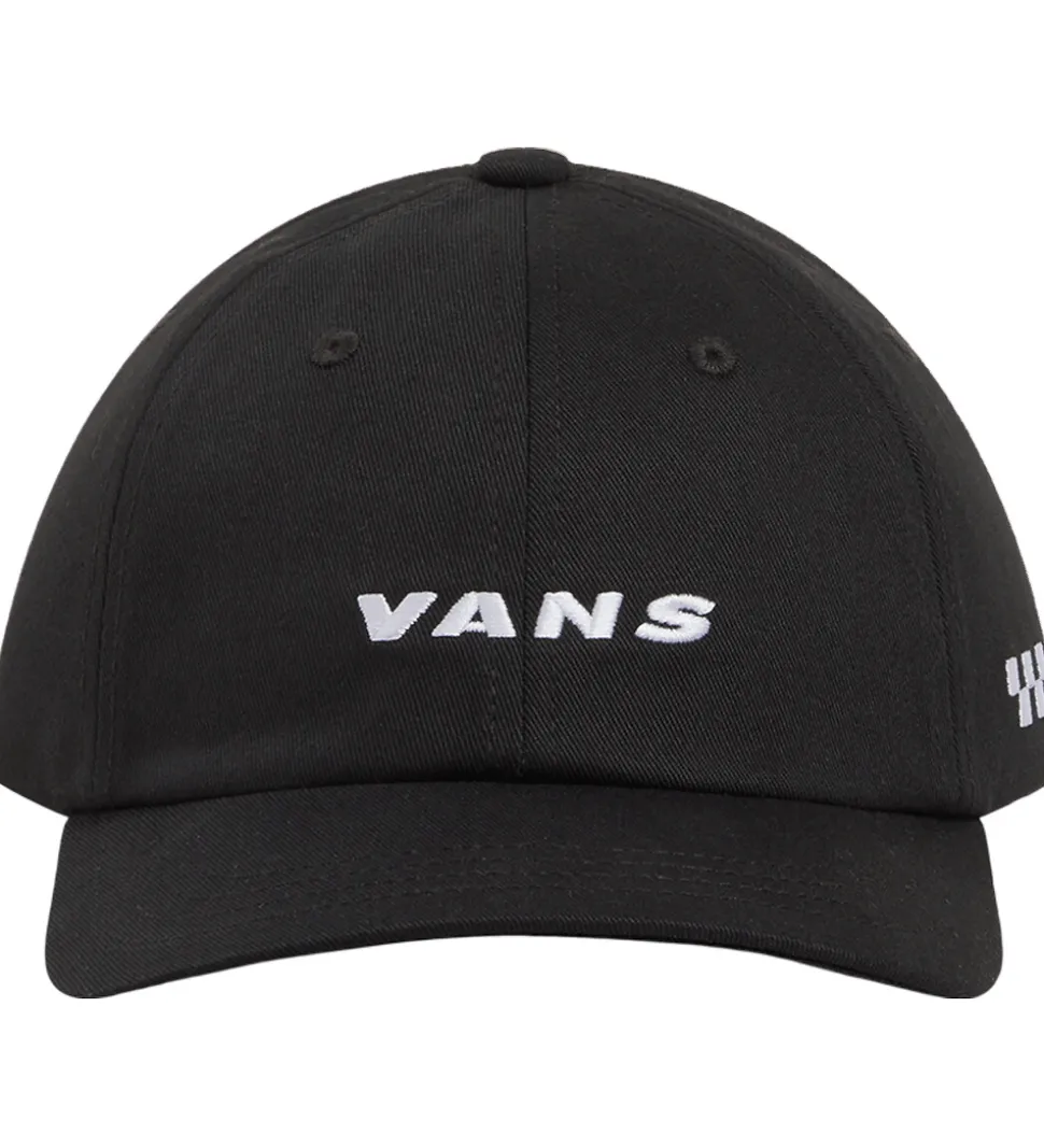 Vans Kasket - Check Side Curved Bill - Sort m. Hvid