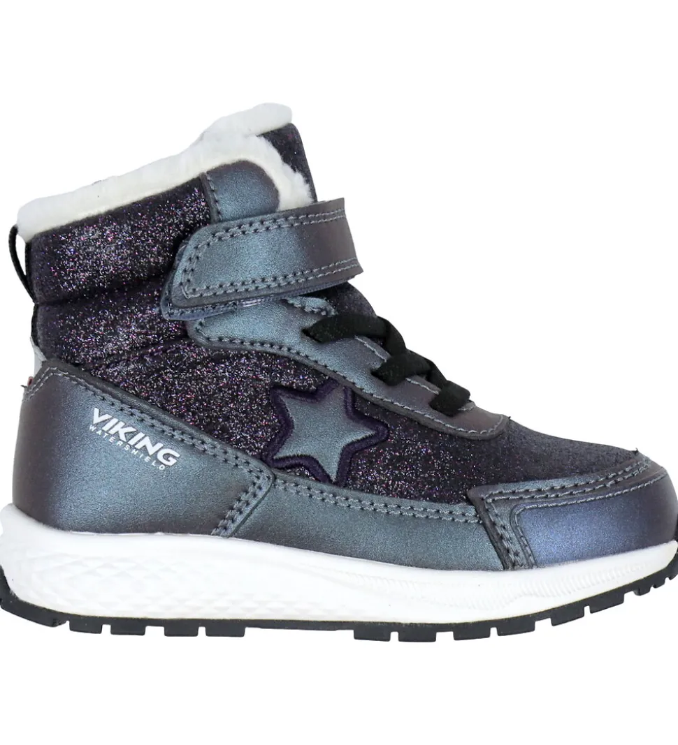 Viking Vinterstøvler - Equip Star Warm WP 1V - Black