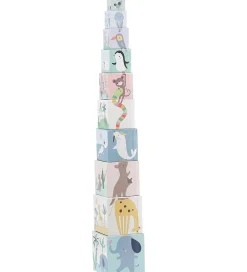 Vilac Legetøj - Stableklodser - Verdens Dyr