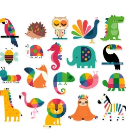 Vilac Magneter - 20 stk - Dyr