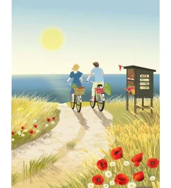 Vissevasse Plakat - 50x70 cm - Sommerliv