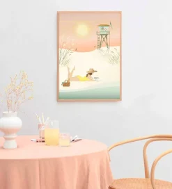 Vissevasse Plakat - 30x40 cm - Sunny Days