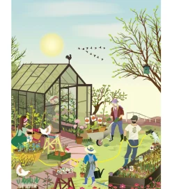 Vissevasse Plakat - 50x70 cm - Forårsfølelse