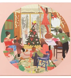 Vissevasse Puslespil - 1000 Brikker - 65x65cm - A Day In Decembe