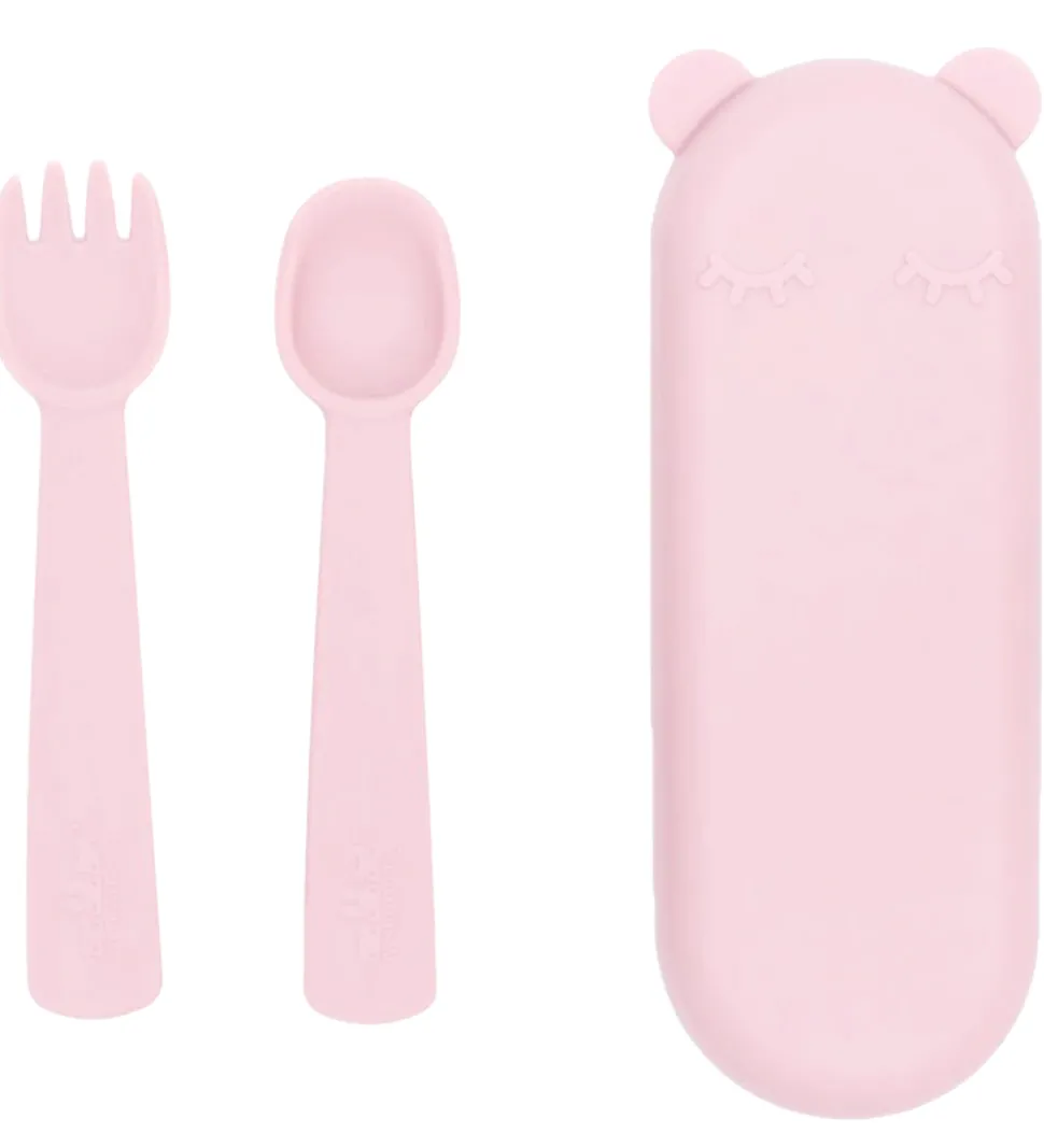 We Might Be Tiny Bestik - Feedie - Silikone - Powder Pink