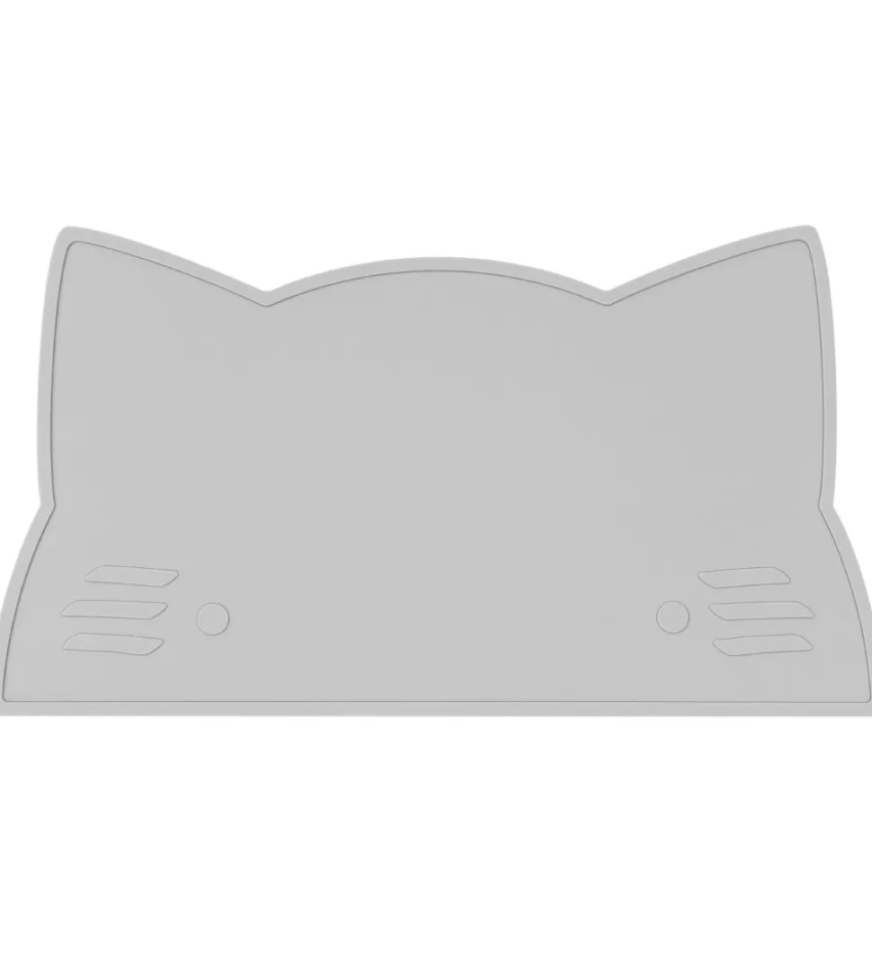 We Might Be Tiny Dækkeserviet - Kat - Silikone - Grå