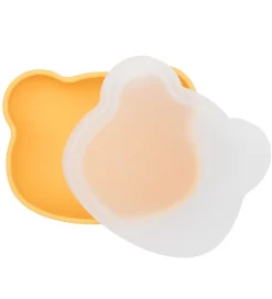 We Might Be Tiny Skål m. Sugekop - Silikone - Gul