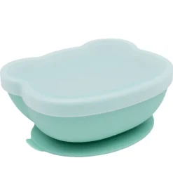 We Might Be Tiny Skål m. Sugekop - Silikone - Mint