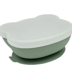 We Might Be Tiny Skål m. Sugekop - Silikone - Sage