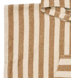 Wheat Badeponcho - Lille - Frotté - Cappucino Stripe