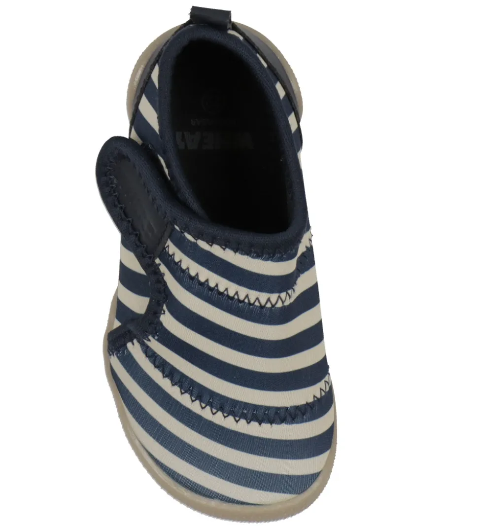 Wheat Badesko - Shawn - Indigo Stripe