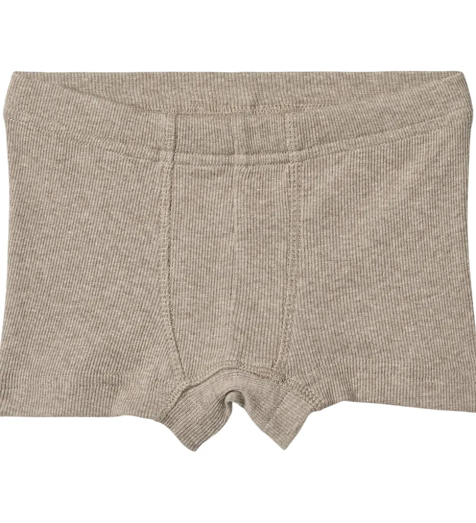 Wheat Boxershorts - Rib - 2-pak - Louis - Navy/Beige
