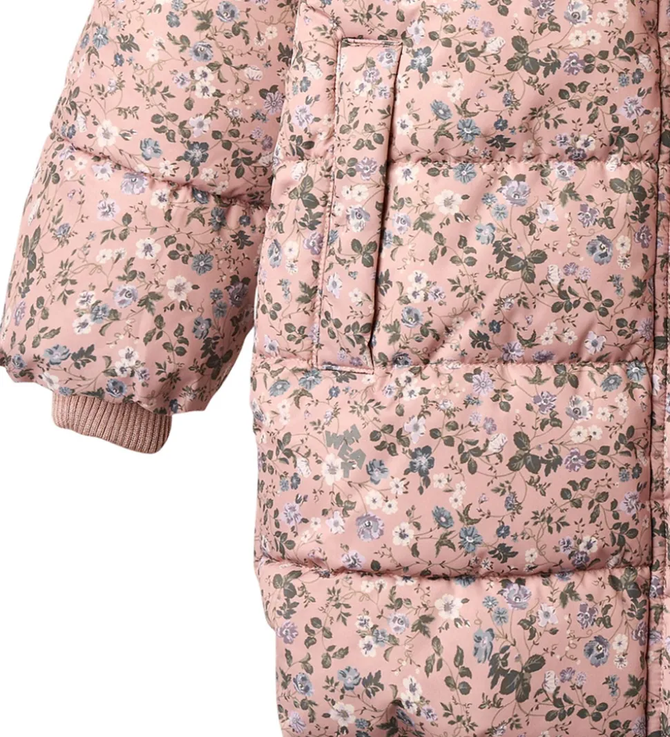 Wheat Dynejakke - Yrsa - Rose Powder Flowers