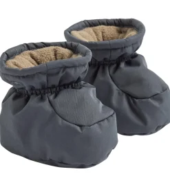 Wheat Overtrækssko m. Fleece - Fuffa - Ink