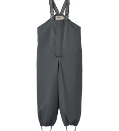 Wheat Regnbukser m. Termo/Seler - PU - Lian - Greyblue