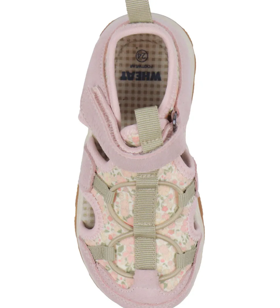 Wheat Sandaler - Mingi - Ivory Flower Meadow