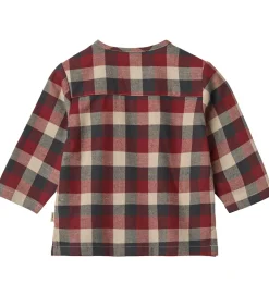 Wheat Skjorte - Shelby - Red Blue Check