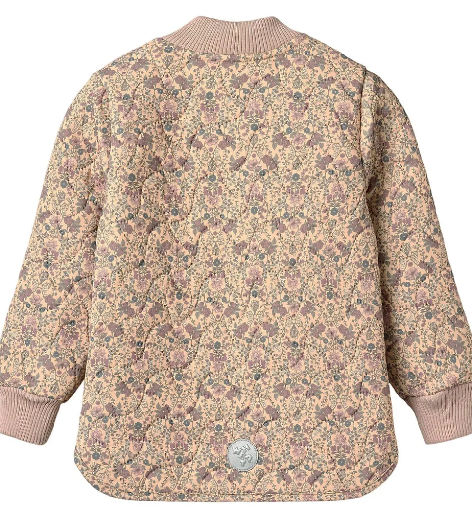 Wheat Termojakke - Loui - Mellow Peach Tapestry