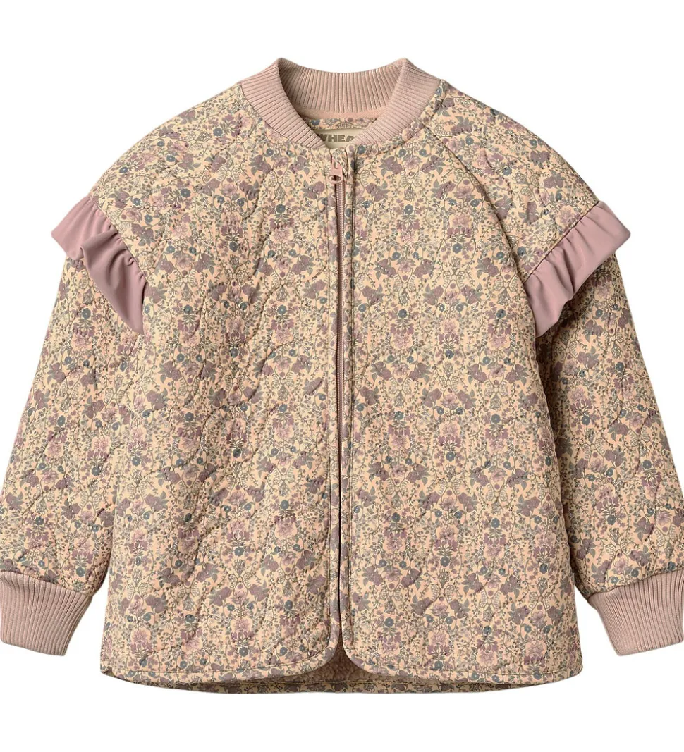 Wheat Termojakke m. Fleece - Ellas - Mellow Peach Tapestry