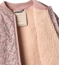 Wheat Termojakke m. Fleece - Helga - Soft Lavender Flowers