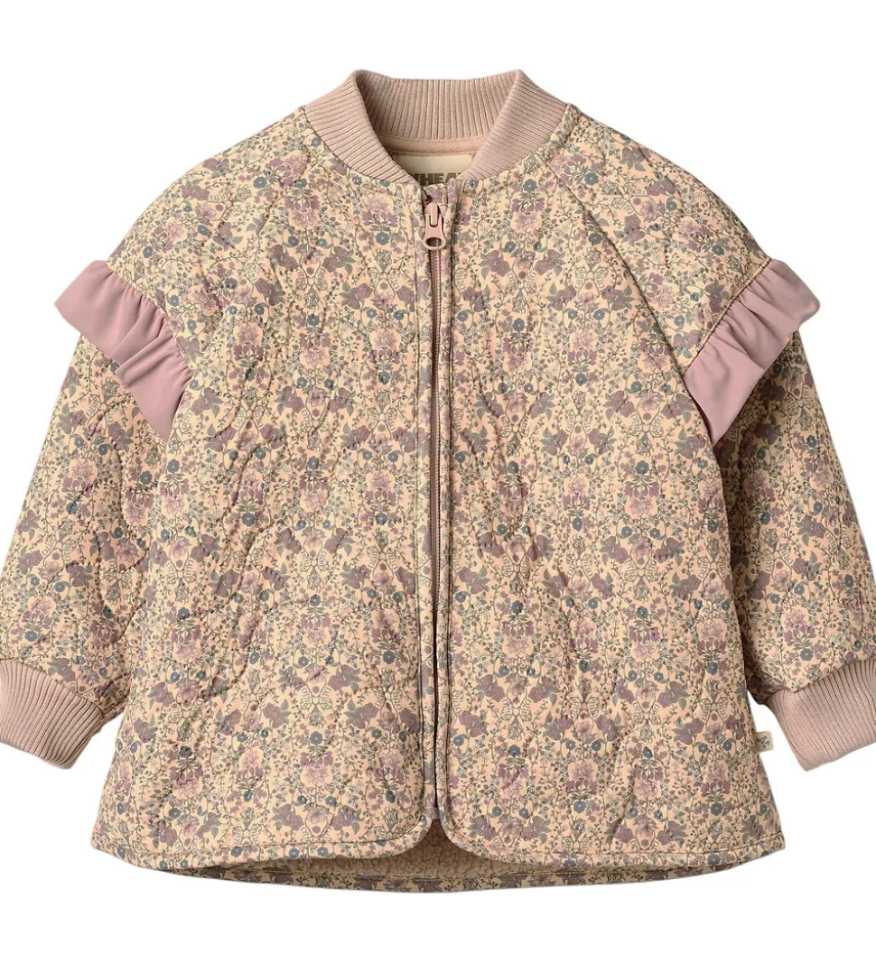 Wheat Termojakke m. Fleece - Ellas - Mellow Peach Tapestry