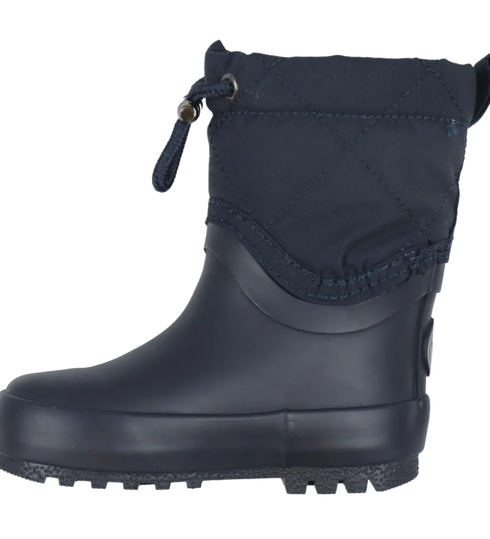 Wheat Termostøvler - Drizzle - Navy