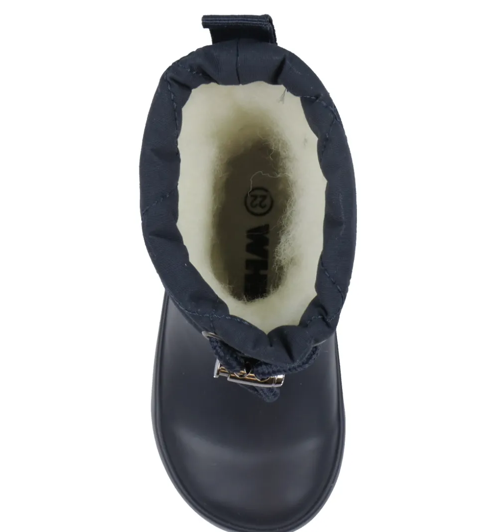 Wheat Termostøvler - Drizzle - Navy