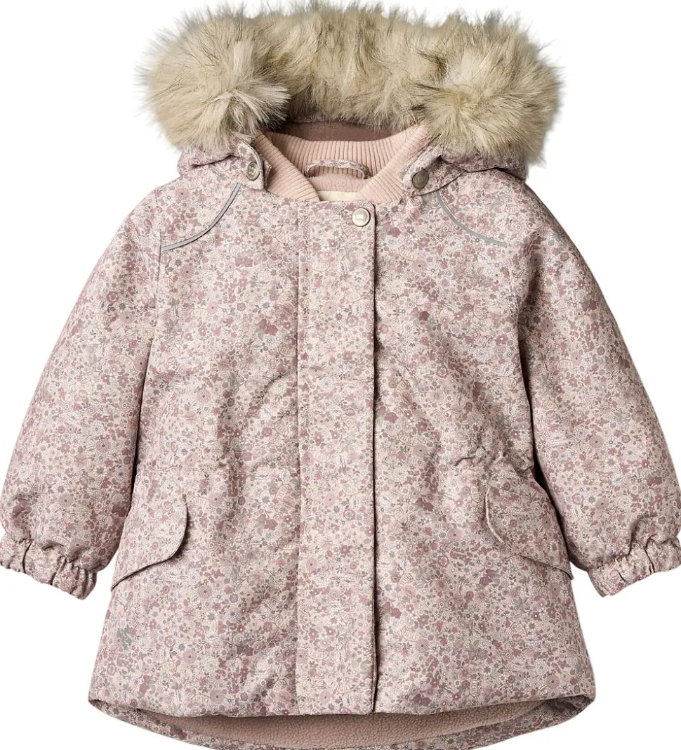 Wheat Vinterjakke - Mathilde - Rose Dust Flowers