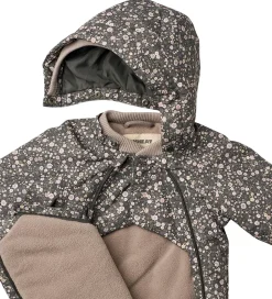 Wheat Vinterjakke - Sascha - Black Sea Open Flowers