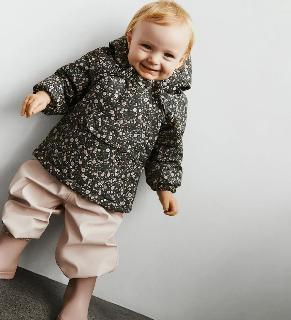 Wheat Vinterjakke - Sascha - Black Sea Open Flowers