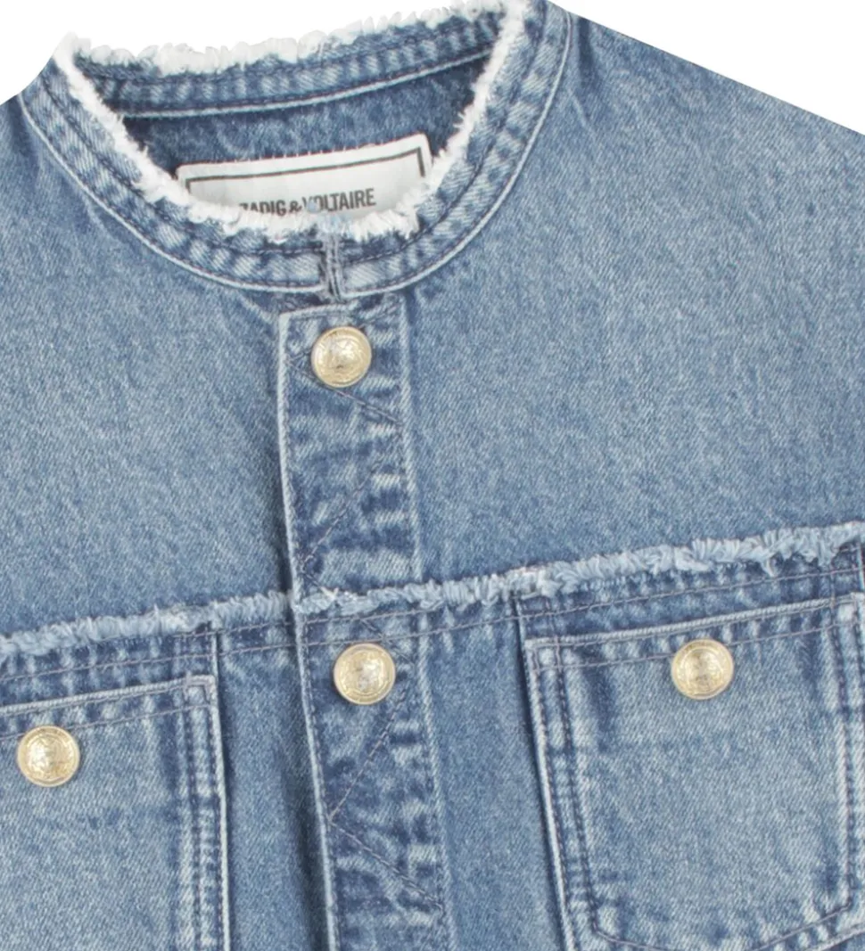 Zadig & Voltaire Denimvest - Kaely - Double Stone