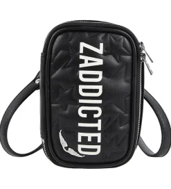 Zadig & Voltaire Skuldertaske/Bæltetaske - Sort m. Tekst